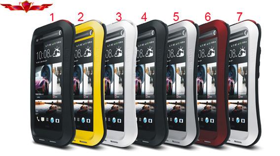 Hot Selling Aluminum Dirtproof/Shockproof/Waterproof Case For HTC One Max Gift Box Yes