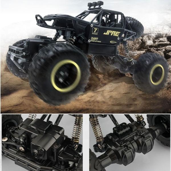1 18 4WD Rock Crawler Elétrico Off Road Radio Remote Control Carro Monster Trucks Brinquedos