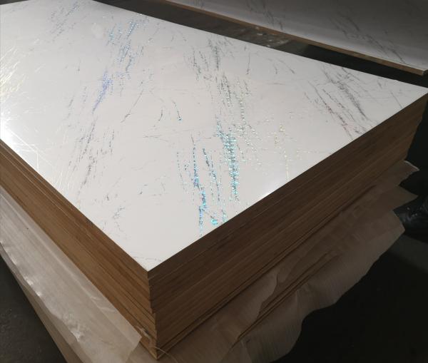 High quality waterproof bathroom wall panels ,Acrylic mdf in 6mm thickness