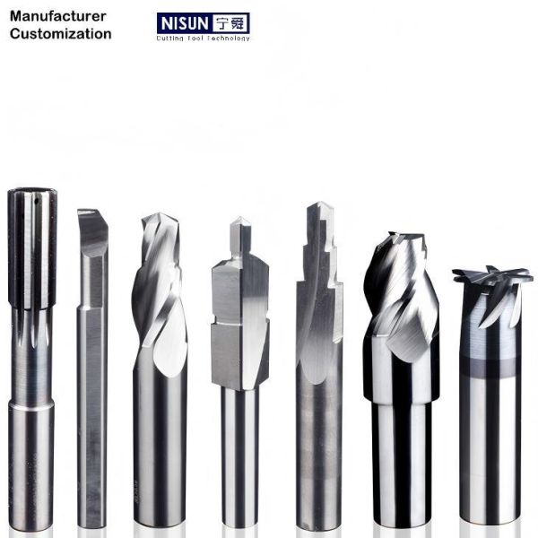 Custom Non-standard Cutting Tools Carbide Hss M35 M42 Forming Milling Cutter Custom-made Step Reamer Alloy Countersink Center Drill Bits Chamfering Taper T-slot End Mill 

