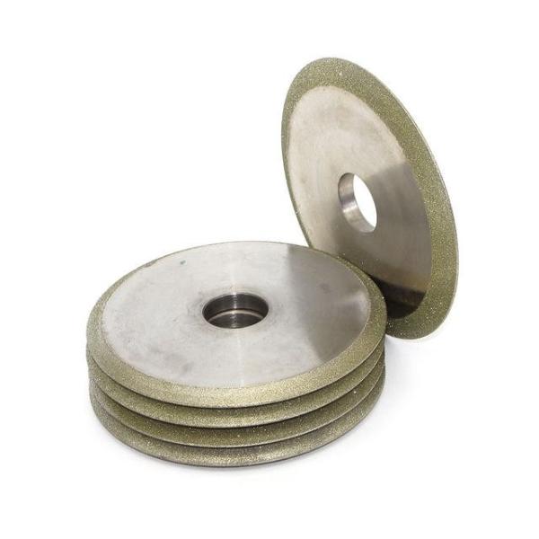 Steel Core Industrial Electroplated Diamond Grinding Wheels 1EE1 For Hard Materials