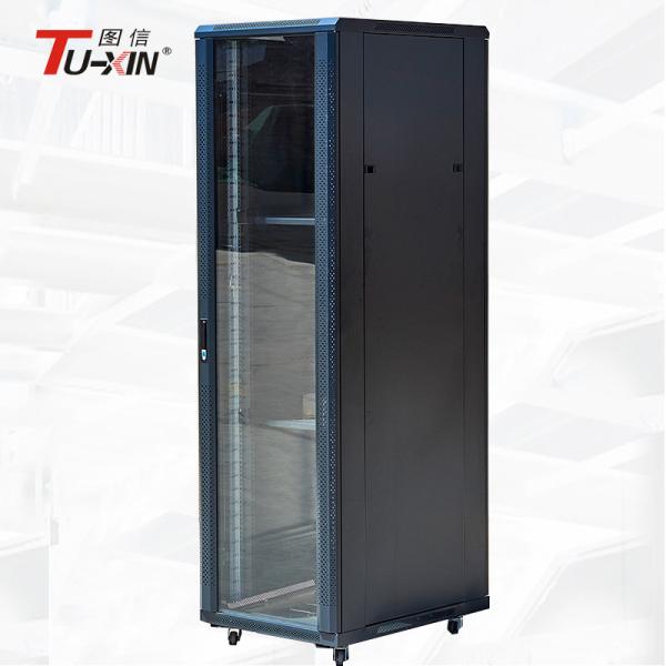 Indoor 19 Inch Rack Cabinet , 42U Network Server Rack Radiation Protection