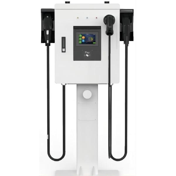 IP54 Стенная автозарядная станция 30KW / 40KW Многочисленные зарядные устройства AC DC EV