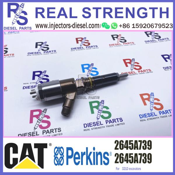 injetor de Diesel C4.2 C6.4 C6.6 da máquina escavadora dos injetores 321D do motor 2645A739