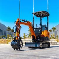 Le contrat Hightop Mini Digger 360 de Mini Excavator HT10G de moteur de la CE EURO5 tournent