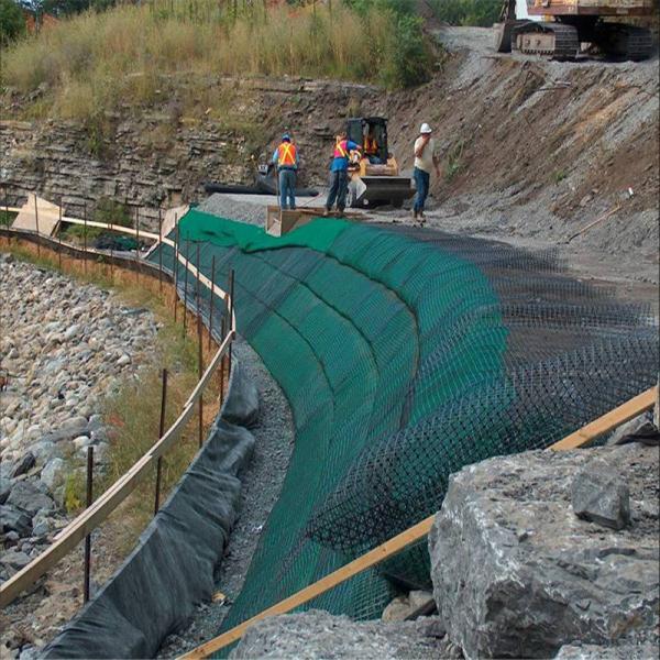 Chinese Design Style 50-50kn/M PP Biaxial Plastic Geogrid for Railways and Airports Reinforcement