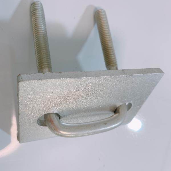 Hot Dip 316 Stainless Steel Beam Clamps Slotted Drop Galvanized pipe clamp fittings