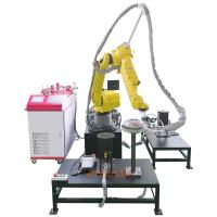 Máquina de solda automática a laser de 4000W / 6000W com braço robótico inteligente