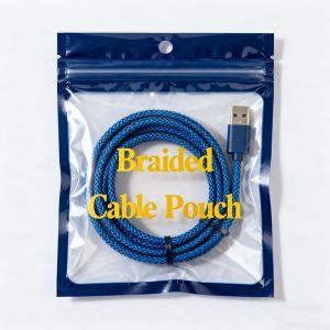Zipper Top Sealing Custom Ziplock Mylar Bags Gravure Printed for Chewing Gum Coffee Beans USB Cable Storage Applications
