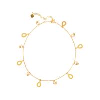 Des chevilles élégantes en or 18 carats: nom personnalisé et conceptions initiales pour femmes