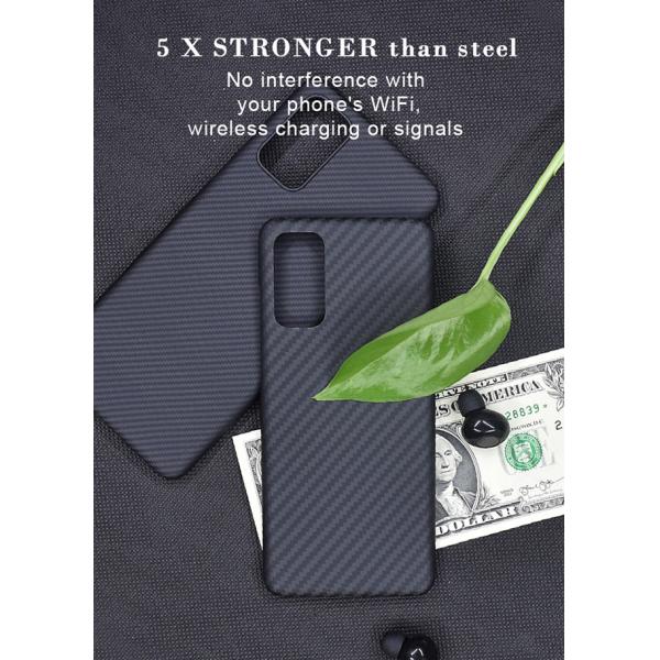 Shockproof Real Aramid Fiber Samsung S20 Phone Case