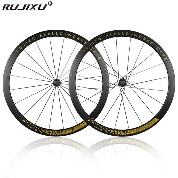 Aluminum Alloy Lightweight Fixed Gear Wheelset Clincher Rim Single Gear Wheel Set