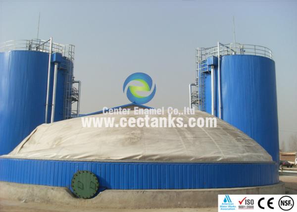 Tanques de aço para armazenamento de água ou para reator SBR revestidos de fábrica