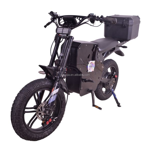 72V 100Ah 3000W Electric Fat Bike  with 450-500km Range 20inch Tire Lithium Battery Power Supply