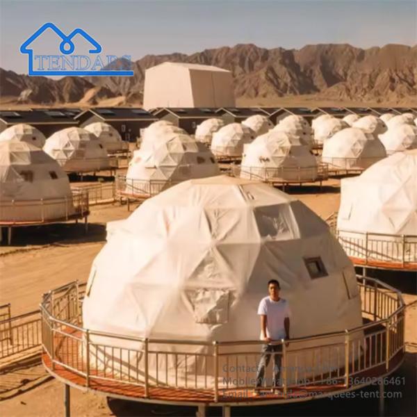 Водонепроницаемая эко-гостиница, геодезическая купольная палатка дом, пустынная палатка для кемпинга