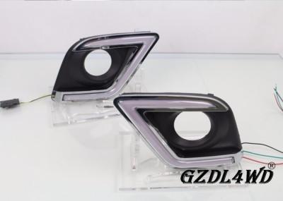 luzes de condução de 4300K 4x4, luzes running do dia do diodo emissor de luz de DRL para Toyota Hilux Revo 2015-2016