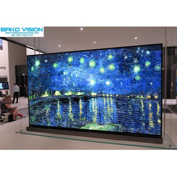 Wall Mounting Indoor Full Color Led Display P0.937-P1.87 Ultra Fine Pitch Fully Front Access