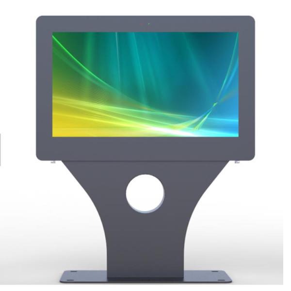 Free Standing Bus Stop Digital Signage 1920*1080 Resolution With Big Screen
