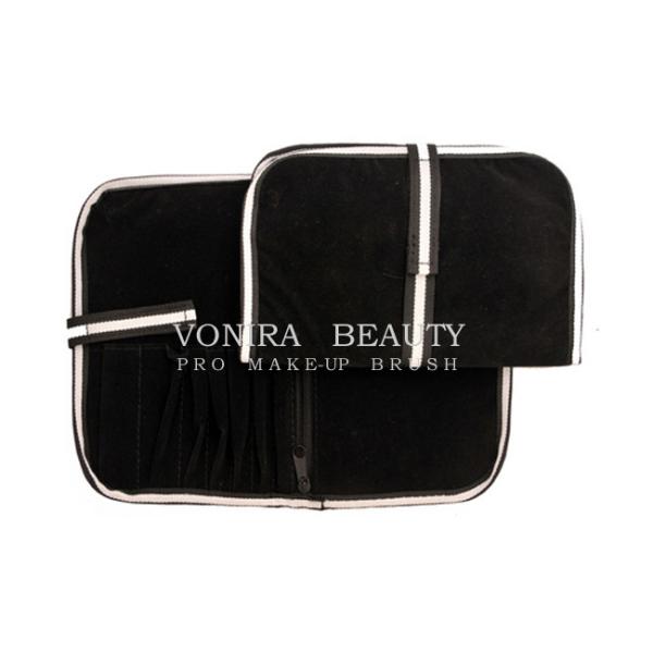 Милая сумка хранения макияжа кота мультфильма/материал фланели случая мешка щетки макияжа