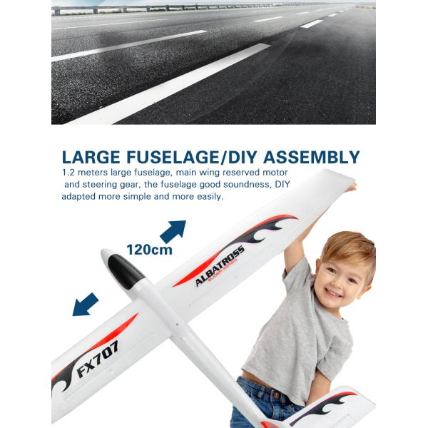 Drone Type yes 2024 2.4 GHz Fx707 Airplane Rc Plane 2ch Epp Craft Remote Control Aircraft Electric Funny Rc Glider Airplane