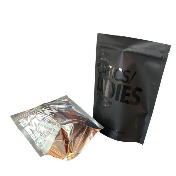 Premium Quality Customized Logo Printed Bags With Your Own Logo or Design Flat Zip Lock Aluminum Foil Mylar Plastic Bags