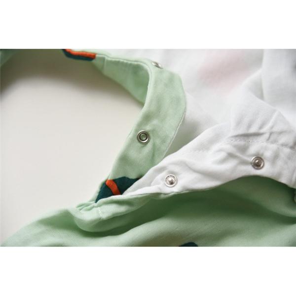Cute Printing Cotton Muslin Sleep Sack Lightweight Healthy Baby Blankets Machine Washable