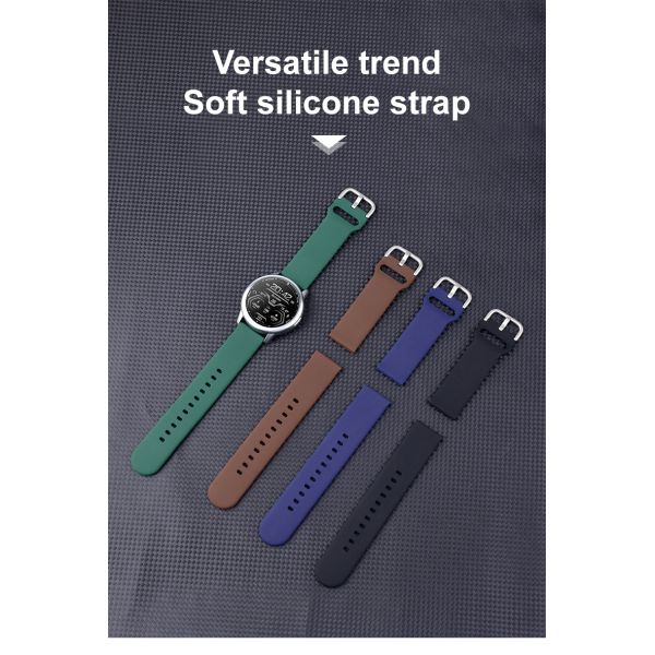 Solid Color Smartwatch Silicone Strap · Silky Smooth Feel | Customizable Logo And Colors - China Wholesaler SHX