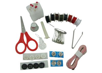 Eco Friendly Material Home Sewing Kit , Small Sewing Kit Set With Tweezer Scissor 