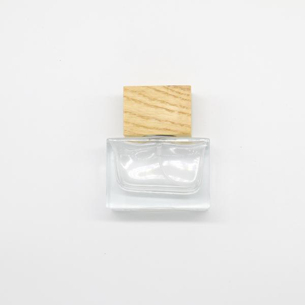 1 pulgada tapa de madera natural perfume tapa de madera tamaño personalizado tapa de madera natural