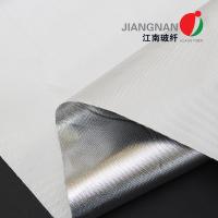 La barrière de chaleur en aluminium a enduit le tissu de fibre de verre ignifuge pour l'isolation de bateau