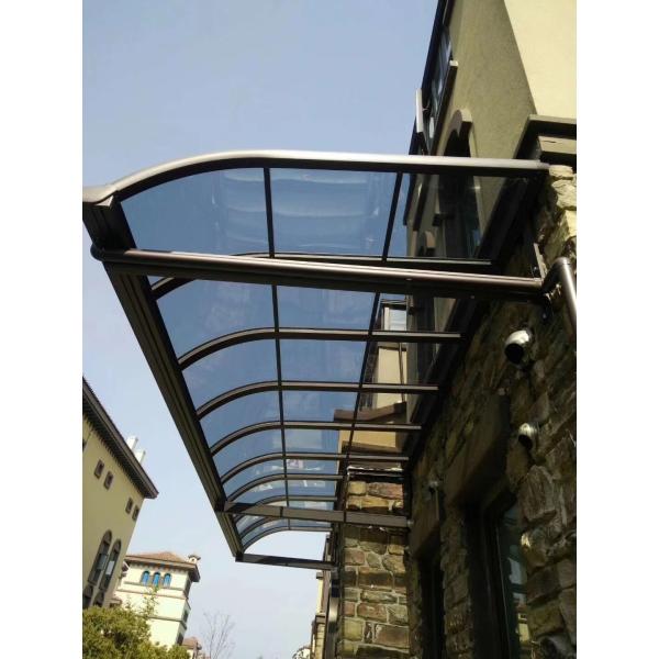 Polycarbonate Sail Material DIY Polycarbonate Awning Providing Light Transmission 20 to 90 Percent Great Choice for Awnings