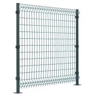 Pvc Coated Galvanized Weld Wire Fence 10guage Square Hole Shape