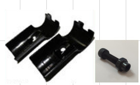 2.5mm SPCC Steel Reusable Metal Pipe Connector with Electrophoresis Surface Treatment