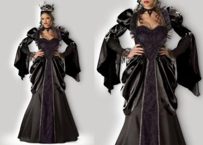 Wicked Queen 1056 Female Halloween Costumes , New Queen Elsa Dress Adult Princess Costume