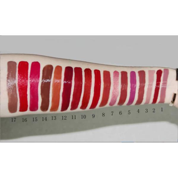 Shiny Lip Makeup Products Long Lasting Glossy Lipgloss Liquid Form 8ml Capacity