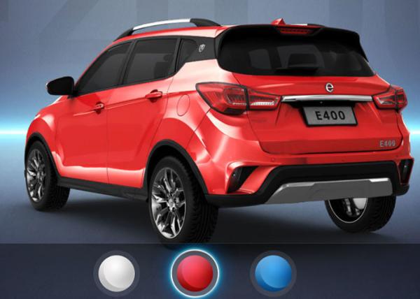 Single Level Automatic Electric Car , 25 KW Motor Power 100km/H Electric Little Cars