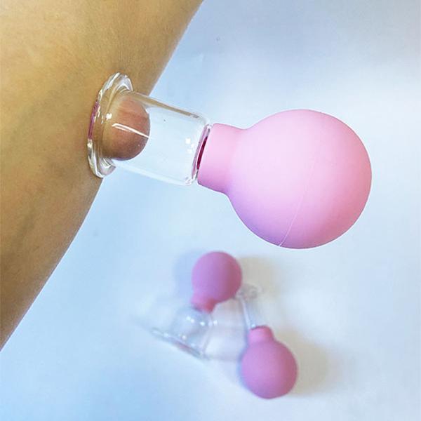 4Pcs PVC Suction Vacuum Massage Jars Vacuum Cupping Therapy Set For Health for Improved Health