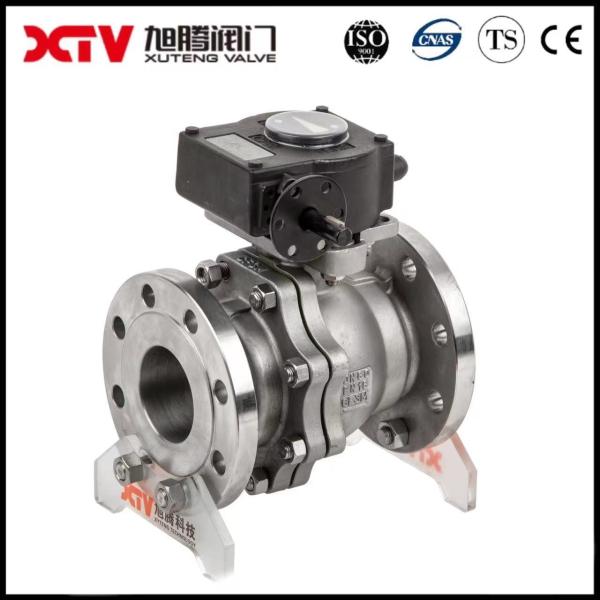 Stainless Steel High Platform Flanged Floating Ball Valve 600LB for Chemical Industry