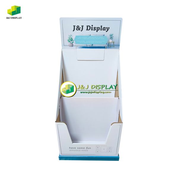 Custom Dump Bins Paper bin Promotional floor display stand for toys and decorations cardboard Display