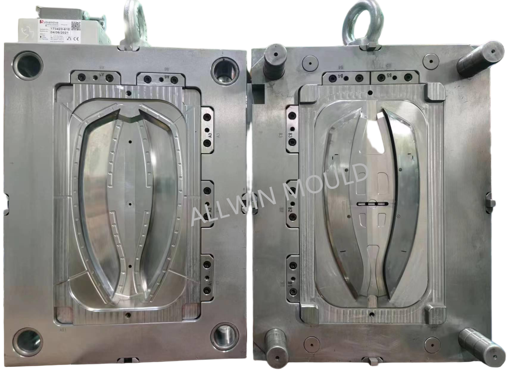Chrome Plated Large Plastic Injection Molding Parts Valve Gate OEM