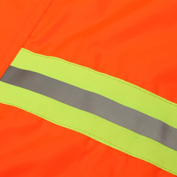 Outdoor Hiking Essential Pe Rain Coat with Custom Reflective Waterproof Raincoat