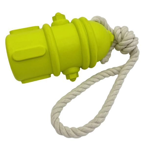 Jouet pour chien en caoutchouc en forme de borne-fontaine, jouet à mâcher durable pour chiens