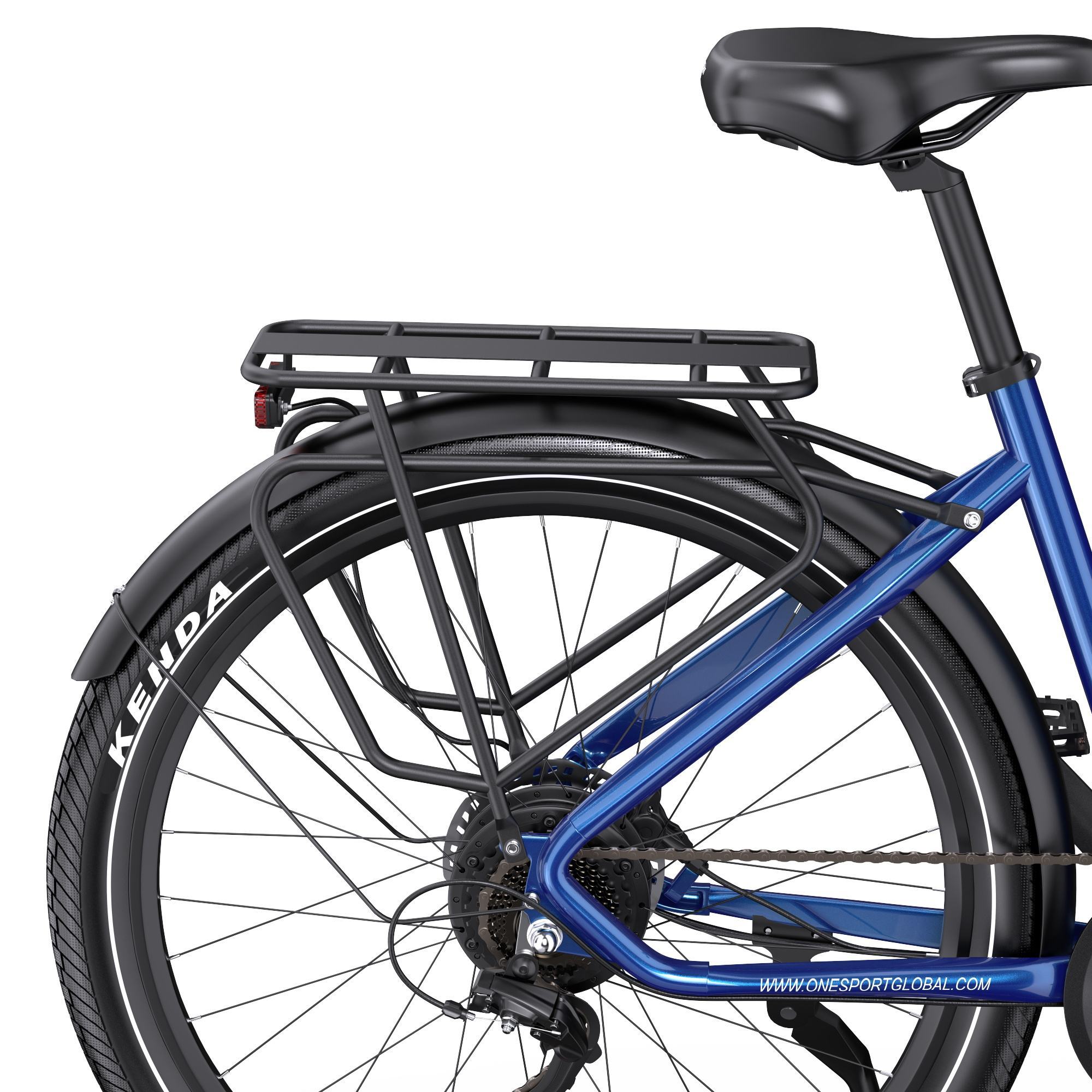 OT05 250W Urban Electric Bike 36V 18.2Ah City Hybrid E Bike With 27.5 Wheels