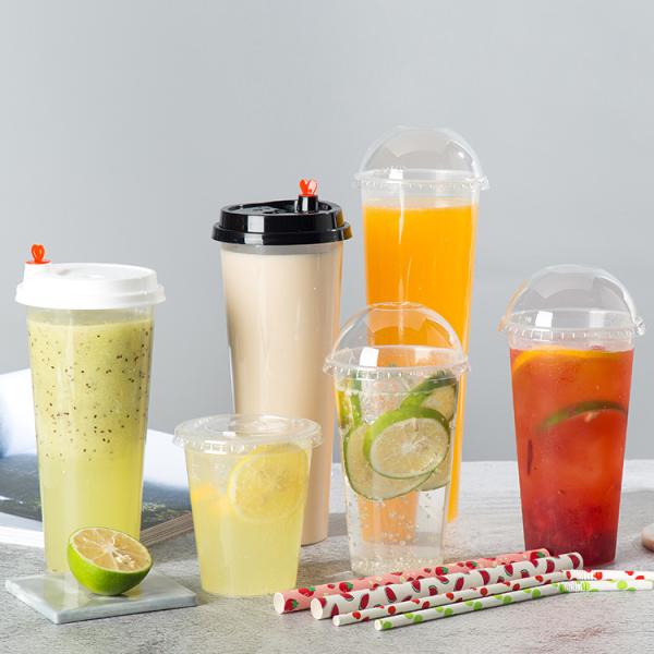 Bubble Tea Coffee Juice 32oz Disposable Plastic Cup 7oz Pp Cup