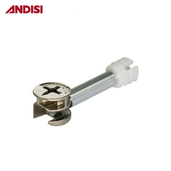 Metal Furniture Cam Lock Screw Connecting Rod Dowel 3 in 1 Mini Fix Screw with ANDISI