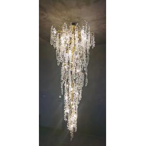 Вертикальные люстры металла потолочных освещений подгоняли ODM привесной лампы 240V G9