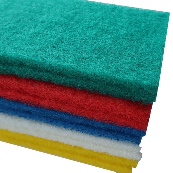 Corrosion Proof Eco Friendly Scouring Pads Wear Resistant Portable Non Scratch Scrubbing Pads