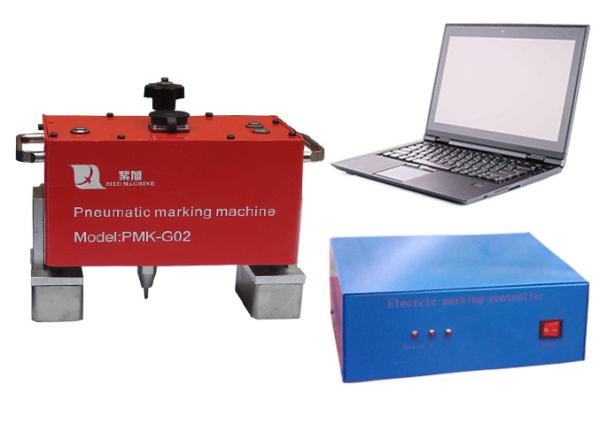 Motorcycle Parts Portable Dot Peen Marking Machine Double Handheld Model