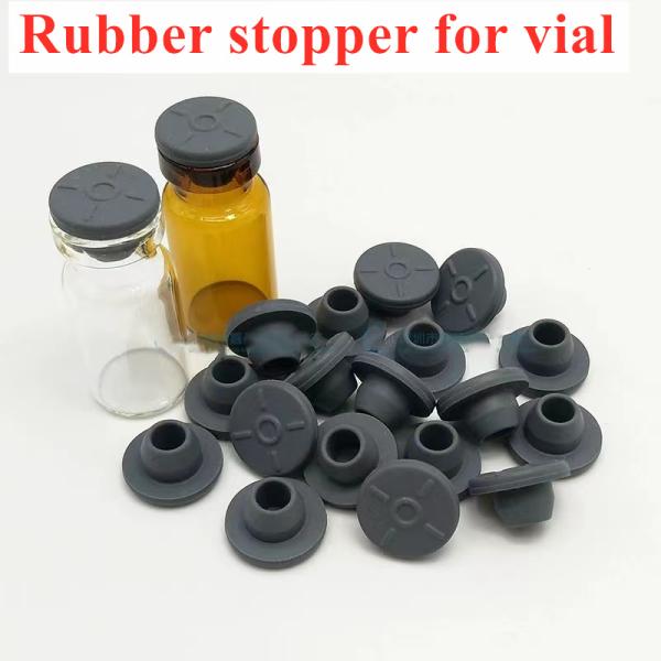 13mm 20mm 28mm 32mm Pharmaceutical Package Wash-Free Sterile medical Butyl Rubber Stopper for Glass Vial Injectable