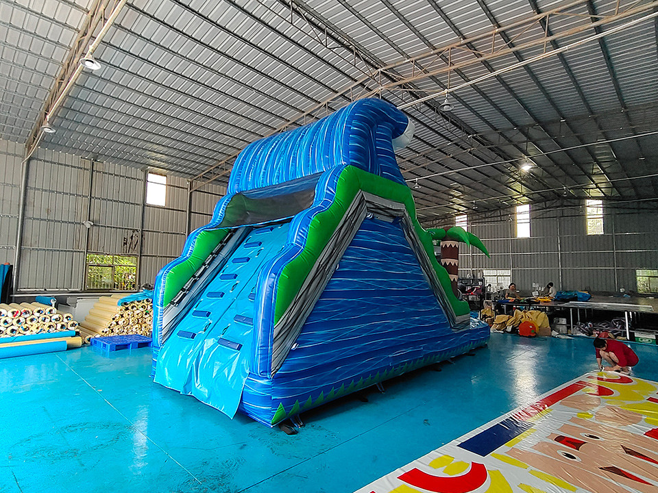EN14960 8x3x4m Надувные водные горки